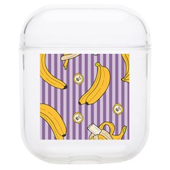 Pattern Bananas Fruit Tropical Seamless Texture Graphics Soft Tpu Airpods 1/2 Case by Bedest