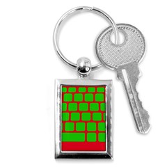Keyboard Keys Computer Input Pc Key Chain (rectangle) by Ravend