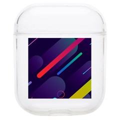 Colorful Abstract Background Soft Tpu Airpods 1/2 Case by Ravend