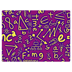 Background Doodles Math Premium Plush Fleece Blanket (extra Small) by Bedest