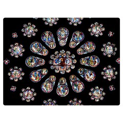 Photo Chartres Notre Dame Premium Plush Fleece Blanket (extra Small) by Bedest