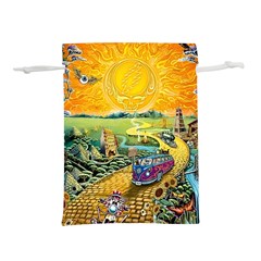 Grateful Dead Golden Road Lightweight Drawstring Pouch (l) by Bedest