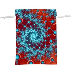 Fractal Pattern Background Lightweight Drawstring Pouch (xl) by Ket1n9