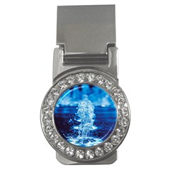 Water Blue Wallpaper Money Clips (cz)  by Azkajaya