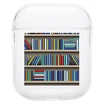 Bookshelf Soft TPU AirPods 1/2 Case Front