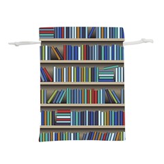 Bookshelf Lightweight Drawstring Pouch (s) by Ket1n9