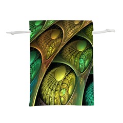 Psytrance Abstract Colored Pattern Feather Lightweight Drawstring Pouch (s) by Ket1n9
