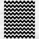 Wave-black White Canvas 11  x 14  10.95 x13.48  Canvas - 1