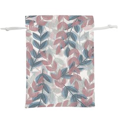 Leaves Pattern Background Nature Lightweight Drawstring Pouch (xl) by Loisa77