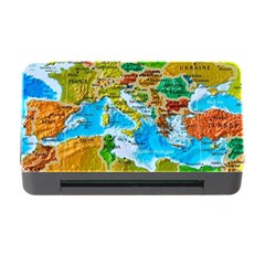 World Map Memory Card Reader With Cf by Ket1n9