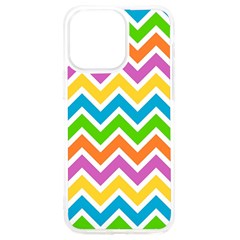 Chevron Pattern Design Texture Iphone 15 Pro Max Tpu Uv Print Case by Apen