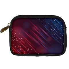 Illustrations Space Purple Digital Camera Leather Case by anzea