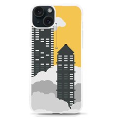Minimal Skyscrapers Iphone 15 Tpu Uv Print Case by anzea