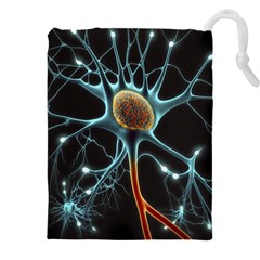 Organism Neon Science Drawstring Pouch (5xl) by Ndabl3x