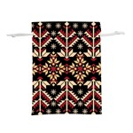 Vector Illustration Of Ukrainian Folk Seamless Pattern Ethnic Ornament Border Element Traditional Lightweight Drawstring Pouch (L) Back
