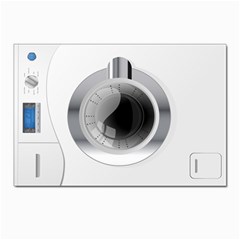 Washing Machines Home Electronic Postcard 4 x 6  (pkg Of 10) by Proyonanggan