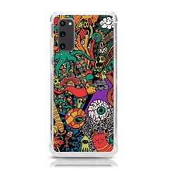 Cute Cartoon Doodle Samsung Galaxy S20 6 2 Inch Tpu Uv Case by Bedest