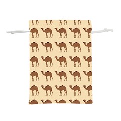 Camel Pattern Design Clothing Lightweight Drawstring Pouch (m) by Proyonanggan
