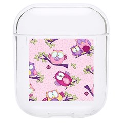 Owls Bird Animal Pattern Hard Pc Airpods 1/2 Case by Loisa77