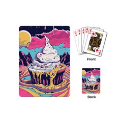 Dessert Chocolate Cream Playing Cards Single Design (mini) by Loisa77