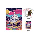 Dessert Chocolate Cream Playing Cards Single Design (Mini) Back