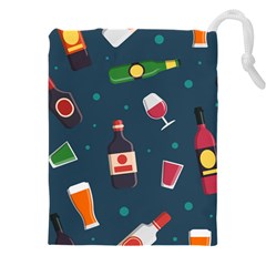 Pattern Seamless Background Texture Drawstring Pouch (4xl) by Loisa77