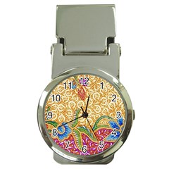Batik Indonesian Culture Indonesia Authentic Money Clip Watches by Perong