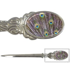 Peacock Bird Feathers Plumage Peacock Letter Opener by Perong