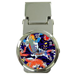 Koi Fish Traditional Japanese Art Money Clip Watches by Perong