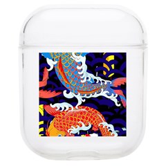 Koi Fish Traditional Japanese Art Soft Tpu Airpods 1/2 Case by Perong