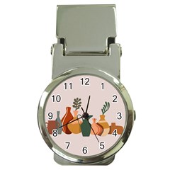 Drawing Botanical Money Clip Watches by Perong