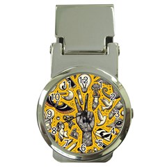 Yellow Template Design Money Clip Watches by Perong