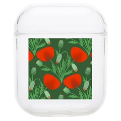 Poppy Fierce Wolf Poppies Bud Soft Tpu Airpods 1/2 Case by Perong
