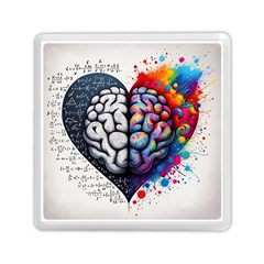 Brain Heart Math Memory Card Reader (square) by Salmanaz77