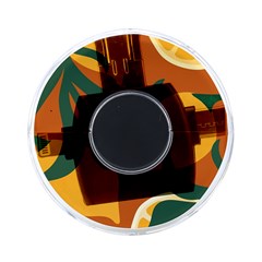 Lemon Citrus Fruit Summer Painting Drawing On-the-go Memory Card Reader by Grandong