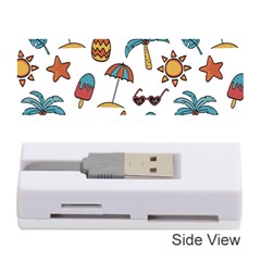 Summer Pineapple Fruit Tropical Memory Card Reader (stick) by Paksenen