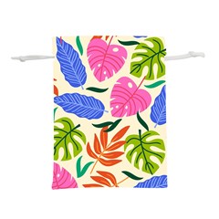 Tropical Sheets Summer Beach Lightweight Drawstring Pouch (l) by Paksenen