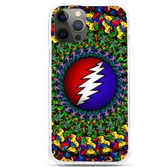 Grateful Dead Bear Pattern Iphone 12 Pro Max Tpu Uv Print Case by Maspions