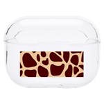 Animal Print Girraf Patterns Hard PC AirPods Pro Case Front