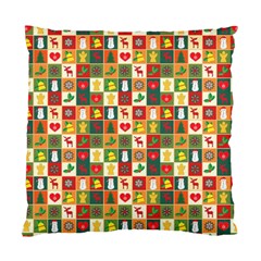 Template Christmas Pattern Standard Cushion Case (one Side) by Proyonanggan