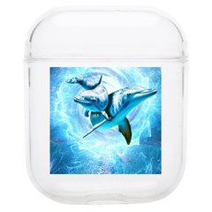Dolphin Blue Sea Fantasy Soft Tpu Airpods 1/2 Case by Maspions