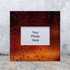 Water Drops, Lui, Amazing White Box Photo Frame 4  X 6  by kyorashop23