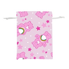 Cheer Bear Pink, Care, Care Bears, Cartoon Lightweight Drawstring Pouch (m) by kyorashop23