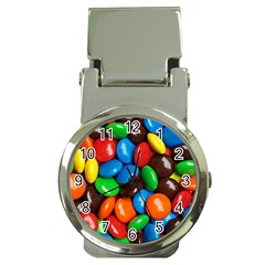 Colorful Candy Background, Close-up Money Clip Watches by kyorashop23