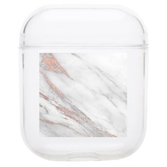 Rose Gold Marble, Rose Gold, Soft Tpu Airpods 1/2 Case by kyorashop23