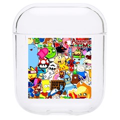 Sticker Art, Brand, Cartoon Hard Pc Airpods 1/2 Case by kyorashop23