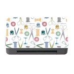 Pattern Seamless Texture Sewing Memory Card Reader with CF Front