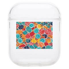 Floral And Leaves Pattern Soft Tpu Airpods 1/2 Case by BellaVistaTshirt02