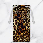Leopard Skin Texture, Macro, Brown Jewelry Bag Front