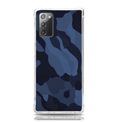 Purple Camo Samsung Galaxy Note 20 Tpu Uv Case by kyorashop23